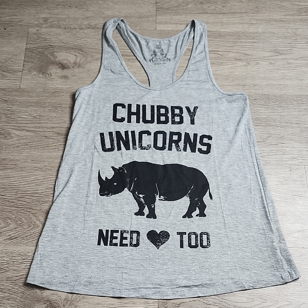 Tank Top with Rhino Print NWOT